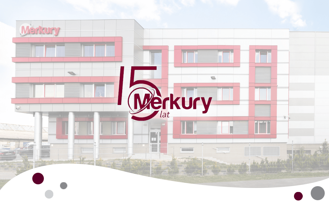 Obchodzimy 15 lat Merkury SA