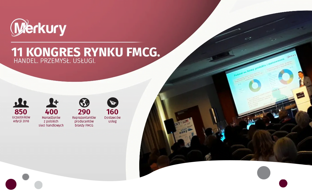 Merkury S.A. przedstawia nowe trendy na konferencji FMCG 2018r.